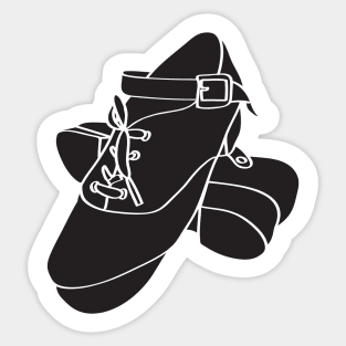 Hard Shoes Sticker